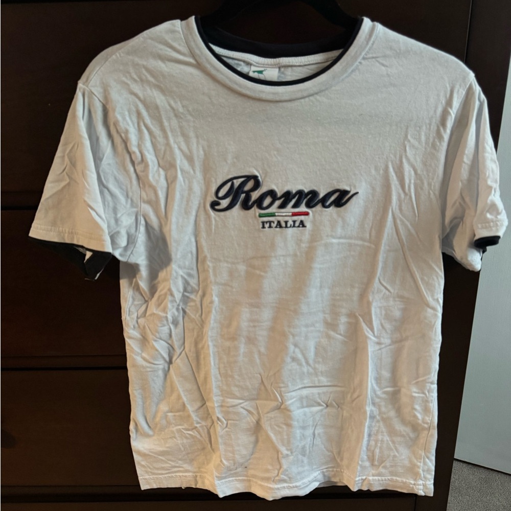 White Roma Italia T-Shirt